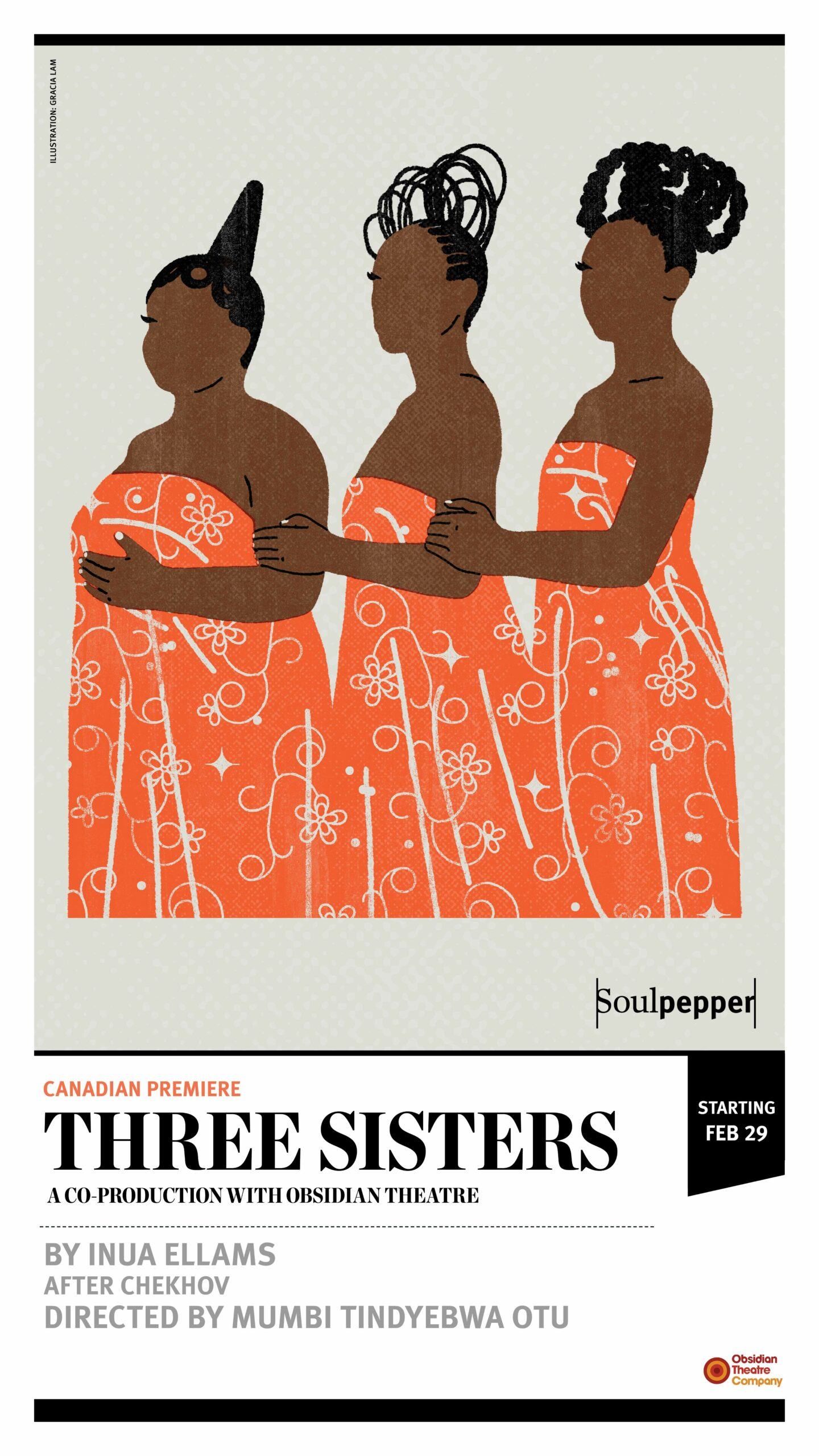 Three Sisters, Soulpepper Theatre Company and Obsidian Theatre Company Inc.  at Young Centre for the Performing Arts, Toronto ON, Stage