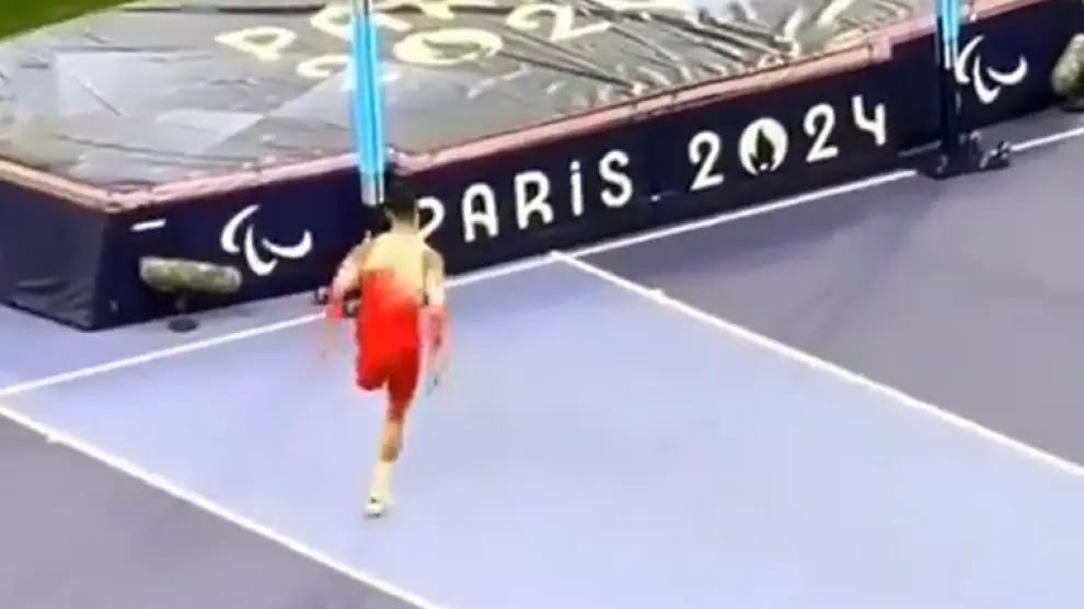 El salto más increíble de los Juegos Paralímpicos de París 2024.