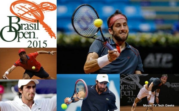 Pablo Cuevas Wins Over Luca Vanni Brasil Tennis Open 2015