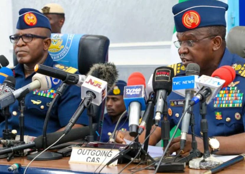 New air chief takes over, promises new tactics to fight insecurity