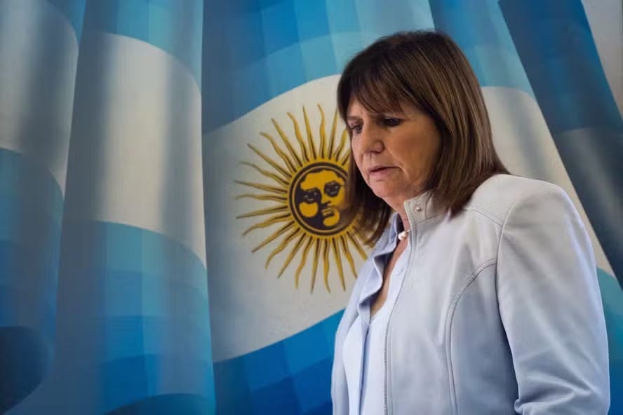 ministra da Justiça argentina, Patricia Bullrich 