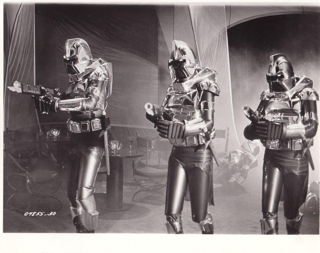 Battlestar Galactica - Three Cylon Amigos | Richard Hatch, D… | Flickr