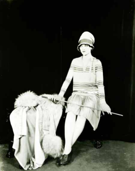1920s Flapper with cane