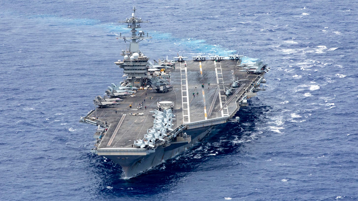 F-35-loaded USS Abraham Lincoln second US aircraft carrier to arrive in  Middle East