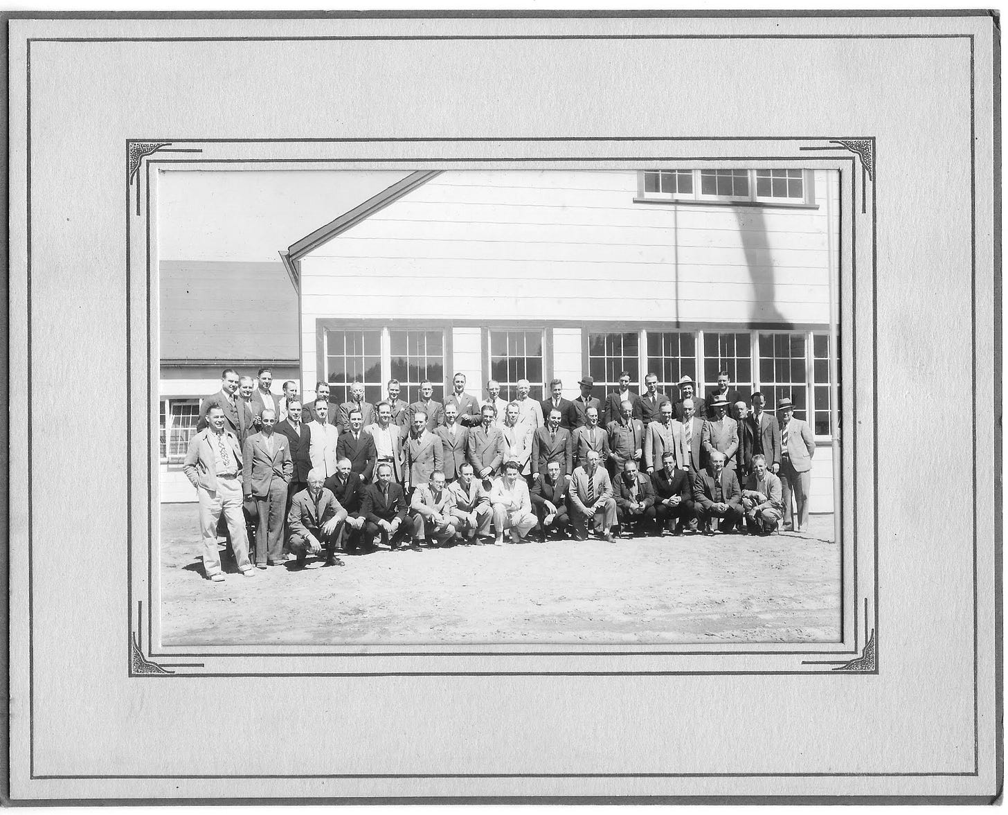 Group photo in front of Tricnit mills