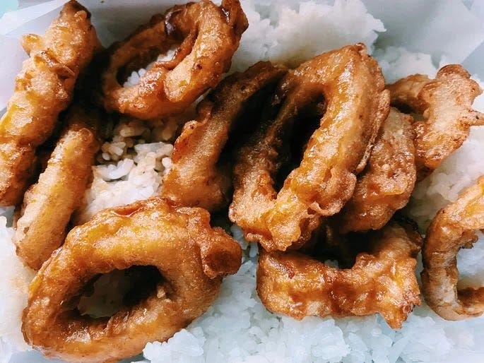 Grateful for Bonchon's Crispy Squid