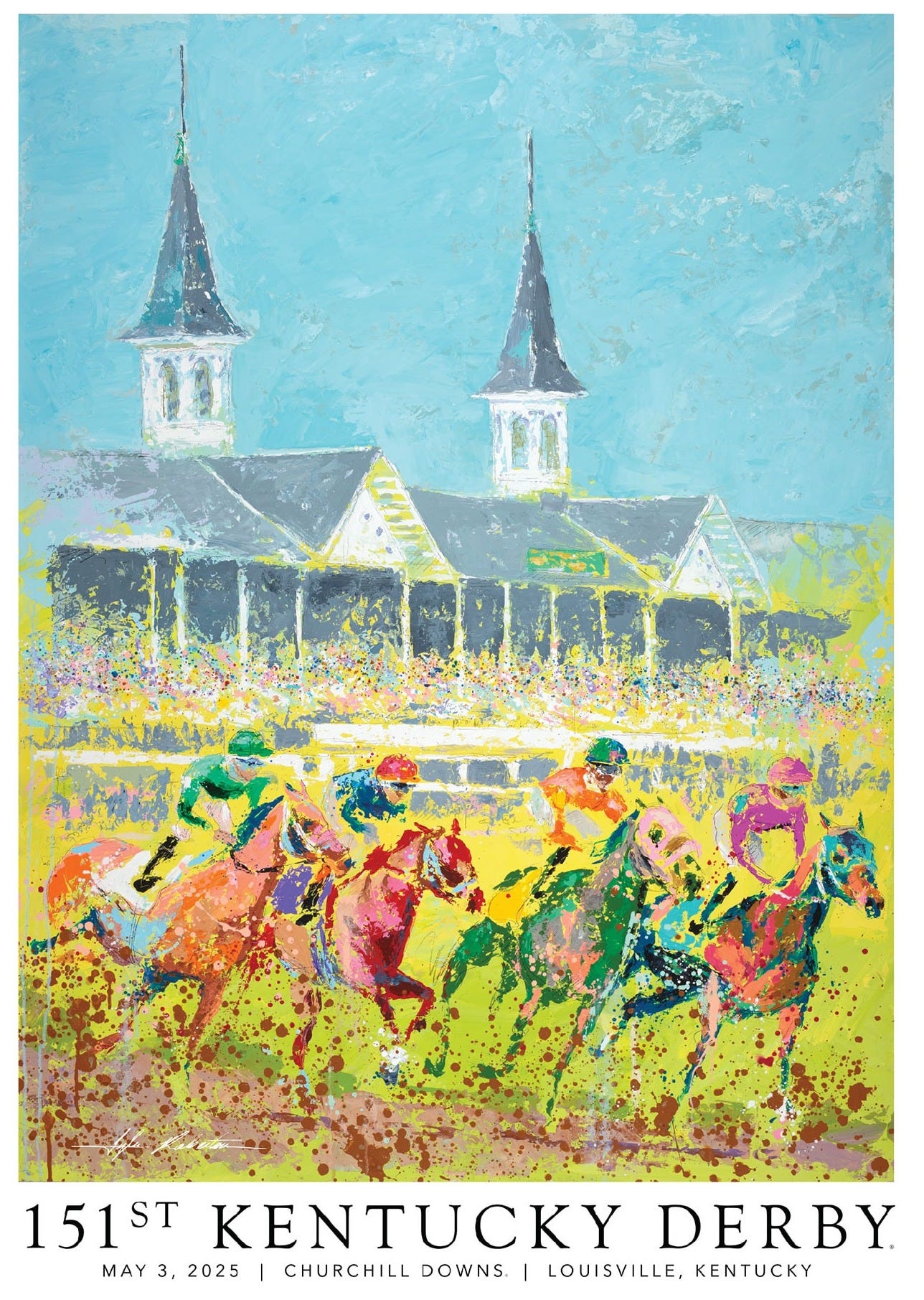 151st Kentucky Derby Art of the Derby 24" x 36" Signed & Numbered Authenticated Poster 151st Kentucky Derby Art of the Derby 24" x 36" Signed & Numbered Authenticated Poster