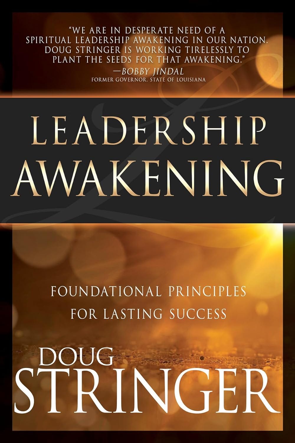 Image of book cover for Leadership Awakening by Doug Stringer.