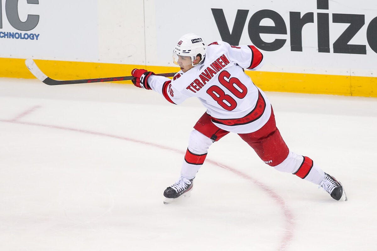 Teuvo Teravainen Carolina Hurricanes