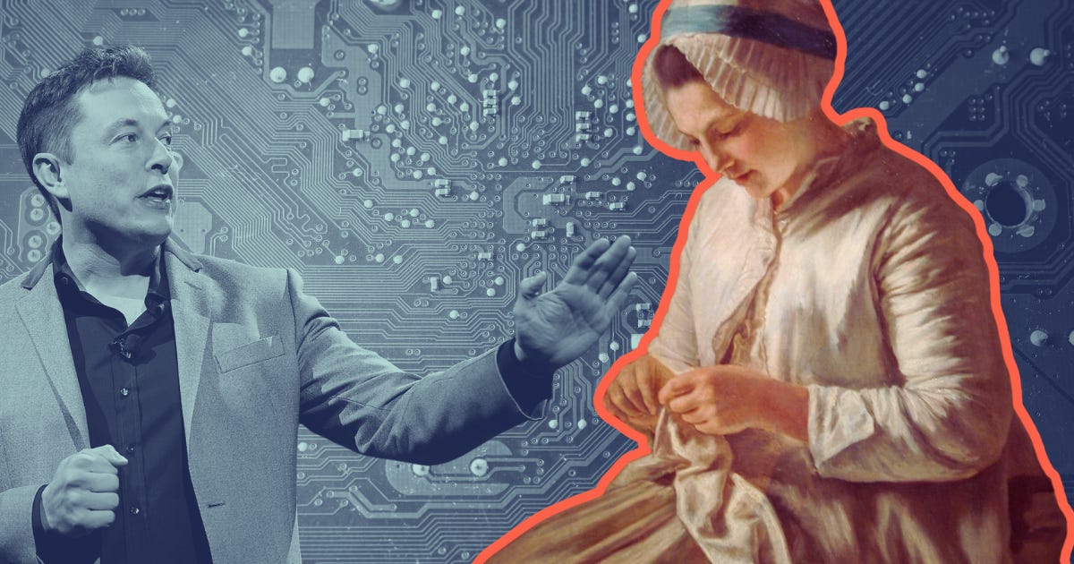 Explore the parallels between AI and the sewing machine revolution. Will AI disrupt the garment industry as the sewing machine once did, or if it will simply transform it as we adapt and evolve?
