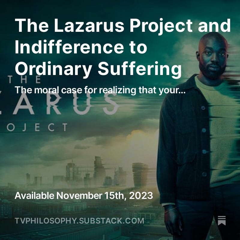 The Lazarus Project starring Tom Burke, Rudi Dharmalingam, Paapa Essiedu. Click here to check it out.