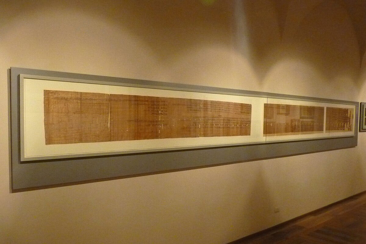 Judicial Papyrus of Turin - Wikipedia