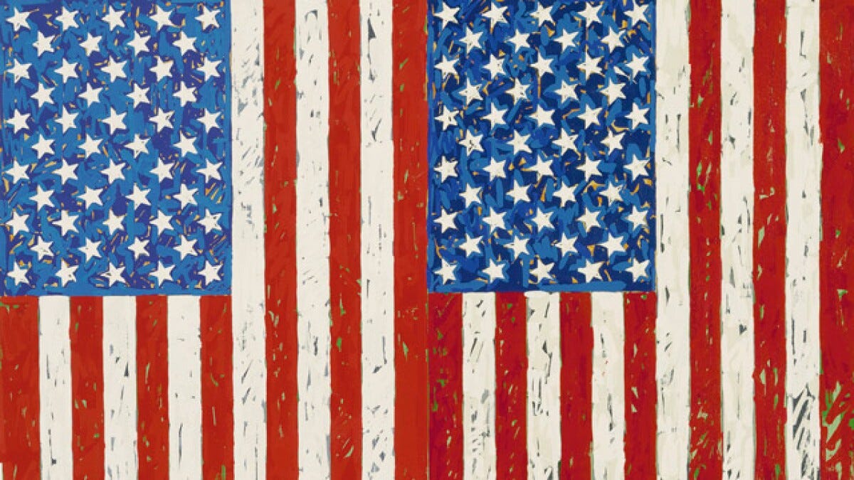 The Story Behind Jasper Johns' American Flag & His Most Famous Print |  Prints | Sotheby's