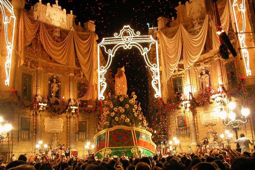 Santa Rosalia festival | Wish Sicily