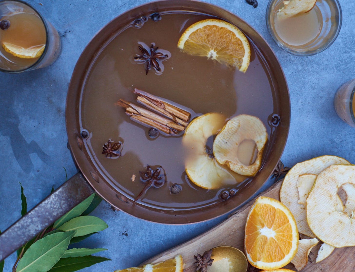 Mulled Apple and Rum Punch