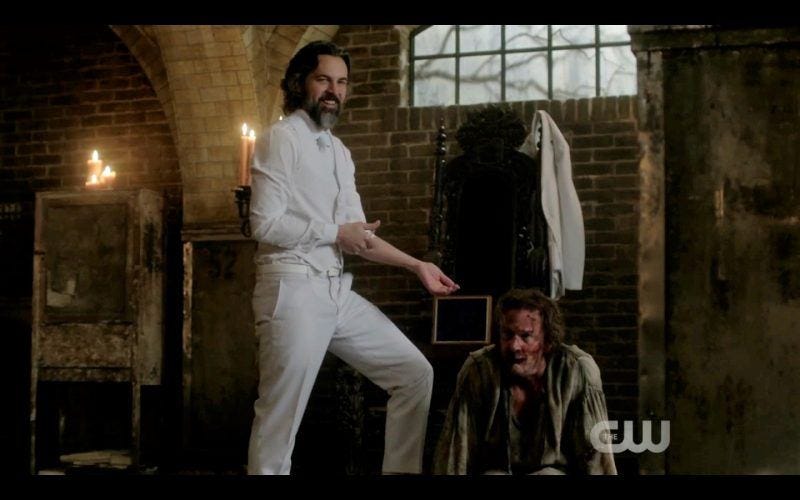 supernatural gabriel with asmodeus the thing