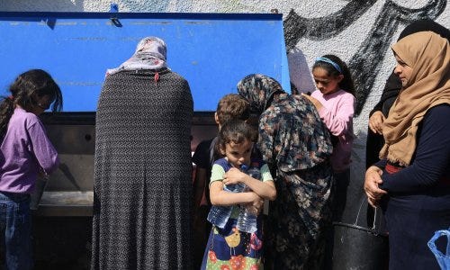 Photo: MAHMUD HAMS/AFP via Getty Images