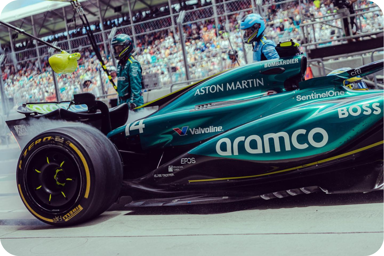 Aston Martin, Formula One, F1, Sponsorship, Content Creator, motorsport