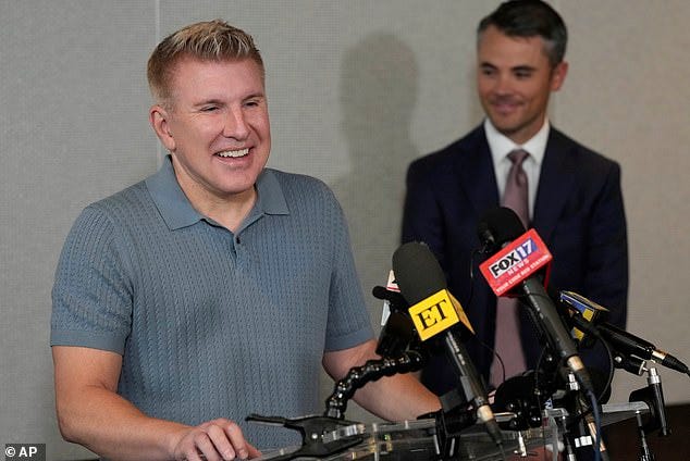 Todd Chrisley addressed the media for the first time since his release during a news conference last Friday in Nashville, Tennessee
