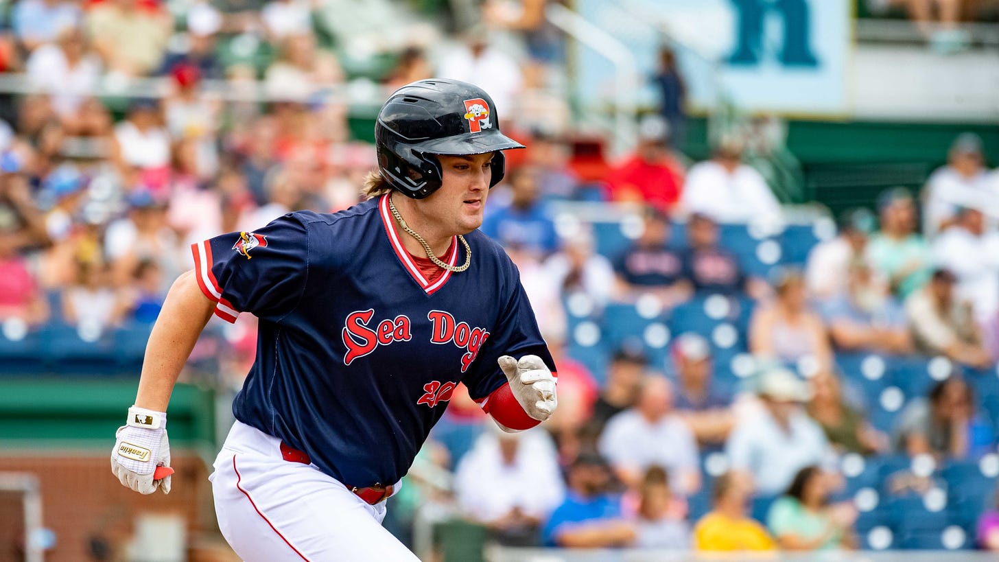 Scorching Week Earns Blaze Jordan Eastern League Player of the Week Honors  | Sea Dogs