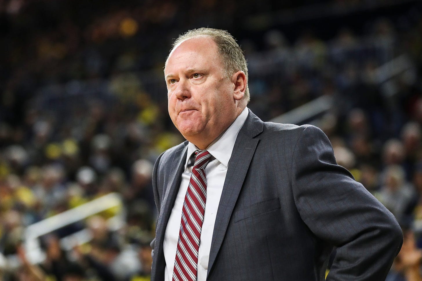 Wisconsin basketball; Badgers head coach Greg Gard