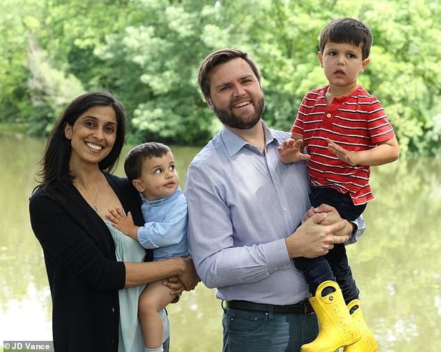 Who Is JD Vance's Wife Usha? Meet The Ivy-League Educated Lawyer Behind ...