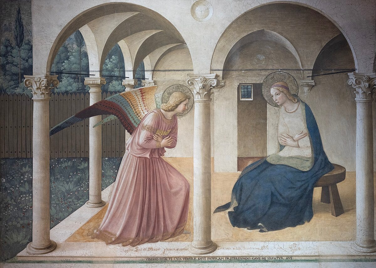 Annunciation (Fra Angelico, San Marco) - Wikipedia