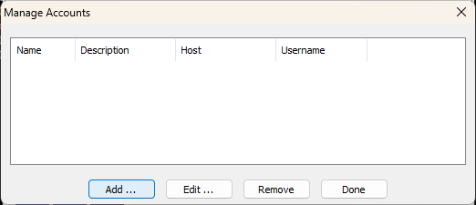 Click Add to get to the configuration screen