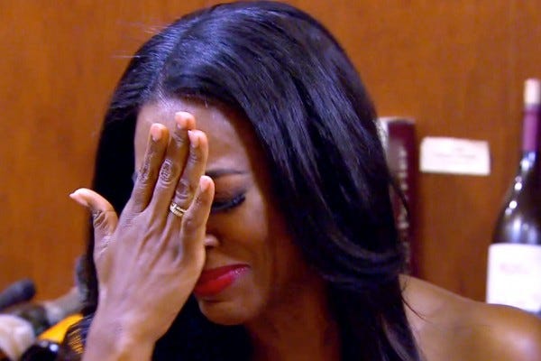 kenya moore cries over whoreocracy