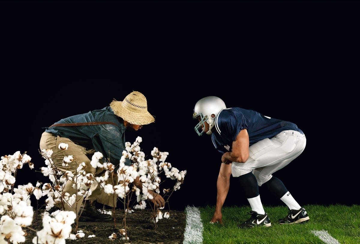 The Cotton Bowl, from the series Strange Fruit, 2011. Digital c-print