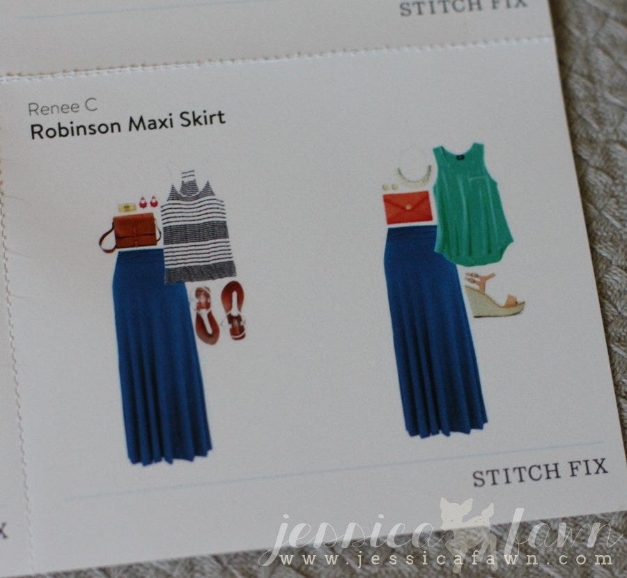 Renee C Robinson Maxi Skirt card | JessicaFawn.com