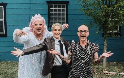 Caedmon's Call's Derek Webb Dresses in Drag and Crashes 2023 Dove Awards