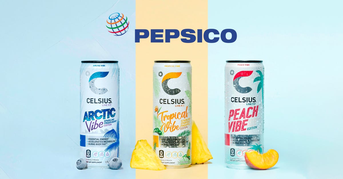 CELSIUS: PepsiCo Deal Allows for 'Immediate Scale' | Brewbound