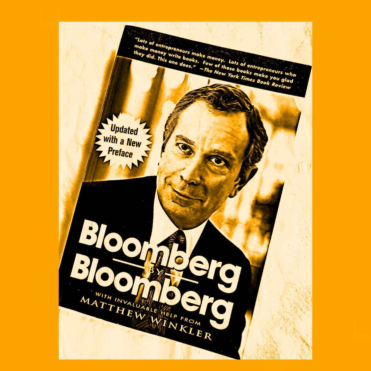 The cover of Bloomberg’s autobiography.