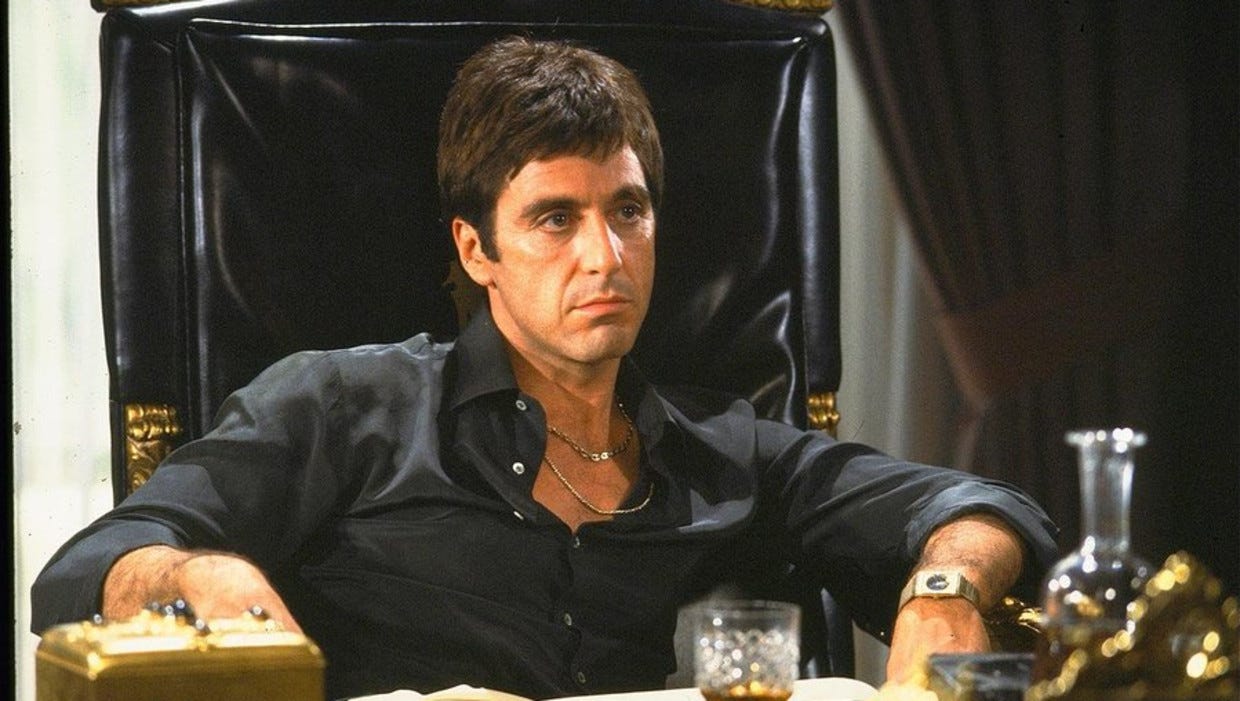 Scarface: Al Pacino ha sniffato vera cocaina sul set del film?
