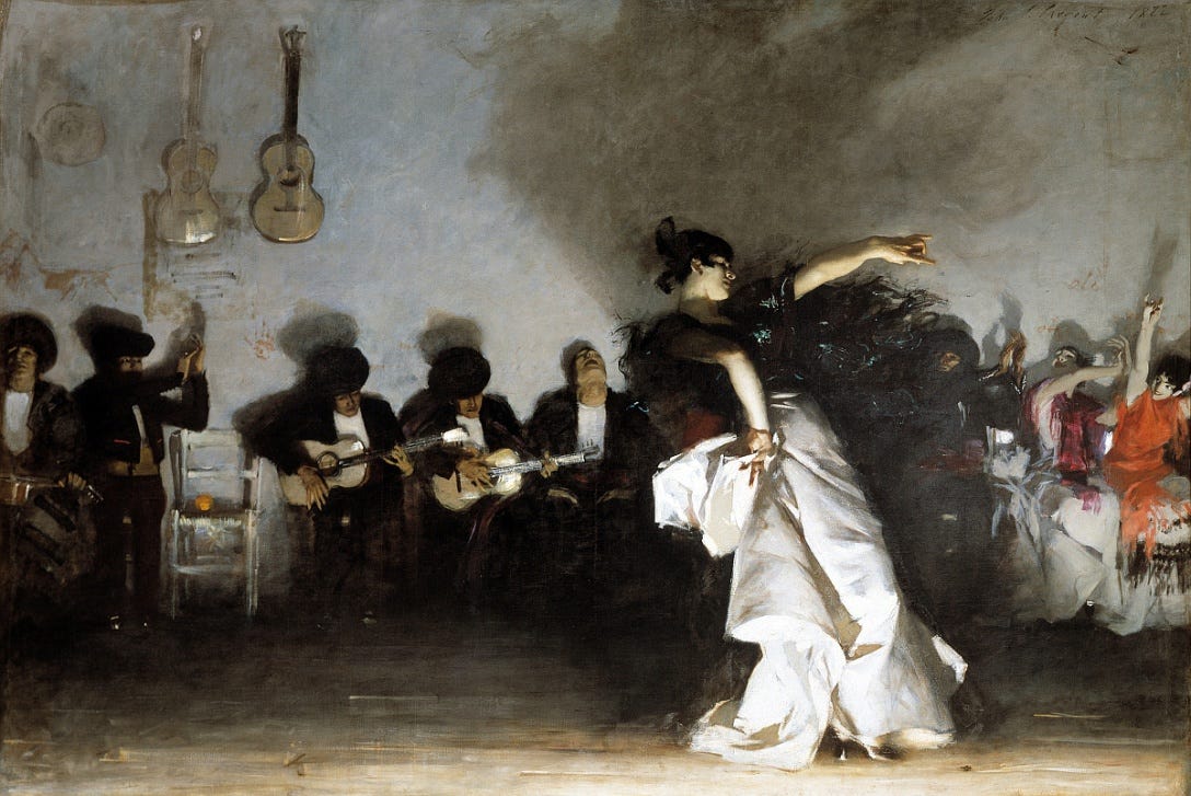 "El Jaleo", John Singer Sargent, 1882