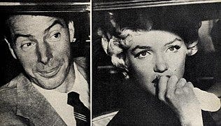 File:Joe DiMaggio and Marilyn Monroe in a car, c. 1954.jpg