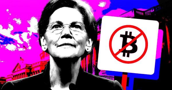 Elizabeth Warren says she's building an anti-crypto army in new campaign