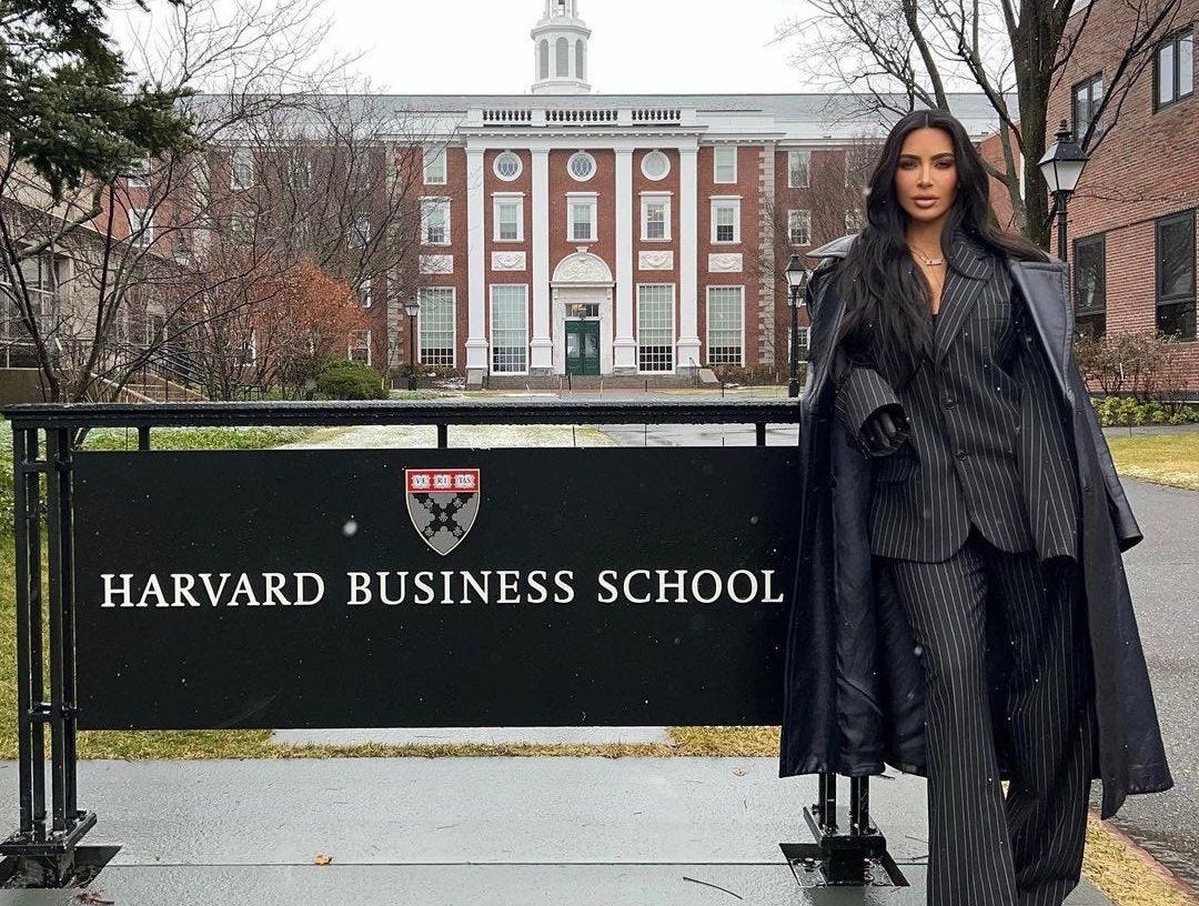Stop hating on Kim Kardashian for speaking at Harvard
