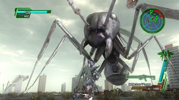 EDF 4.1, A valkyrie stands off against an ant