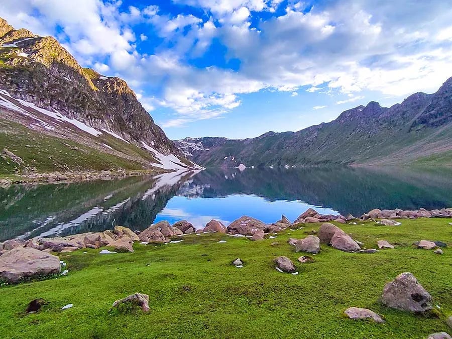 Reflections on Tarsar Lake
