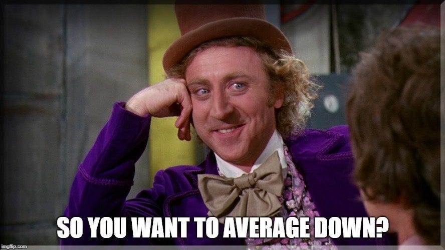 So you want to Average Down? - Day Trading Basics - Bear Bull Traders Forums