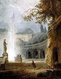 File:'The Fountain', oil on canvas painting by Hubert Robert, c. 1775-78,  Kimbell Art Museum.jpg - Wikimedia Commons