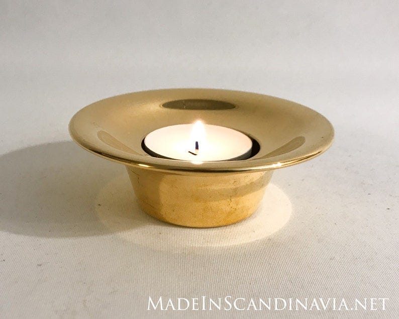 Tealight holder from Royal Copenhagen