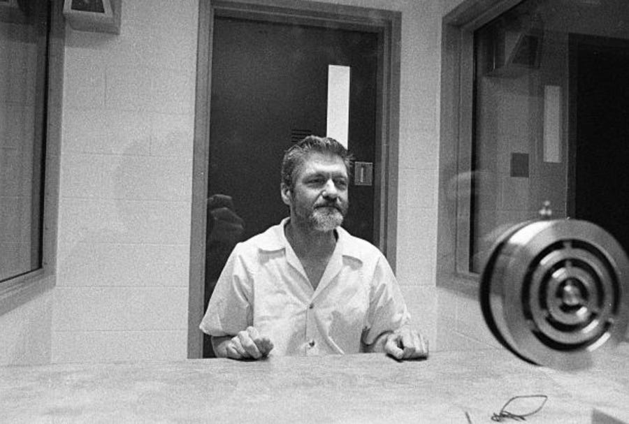 Ted Kaczynski In Prison