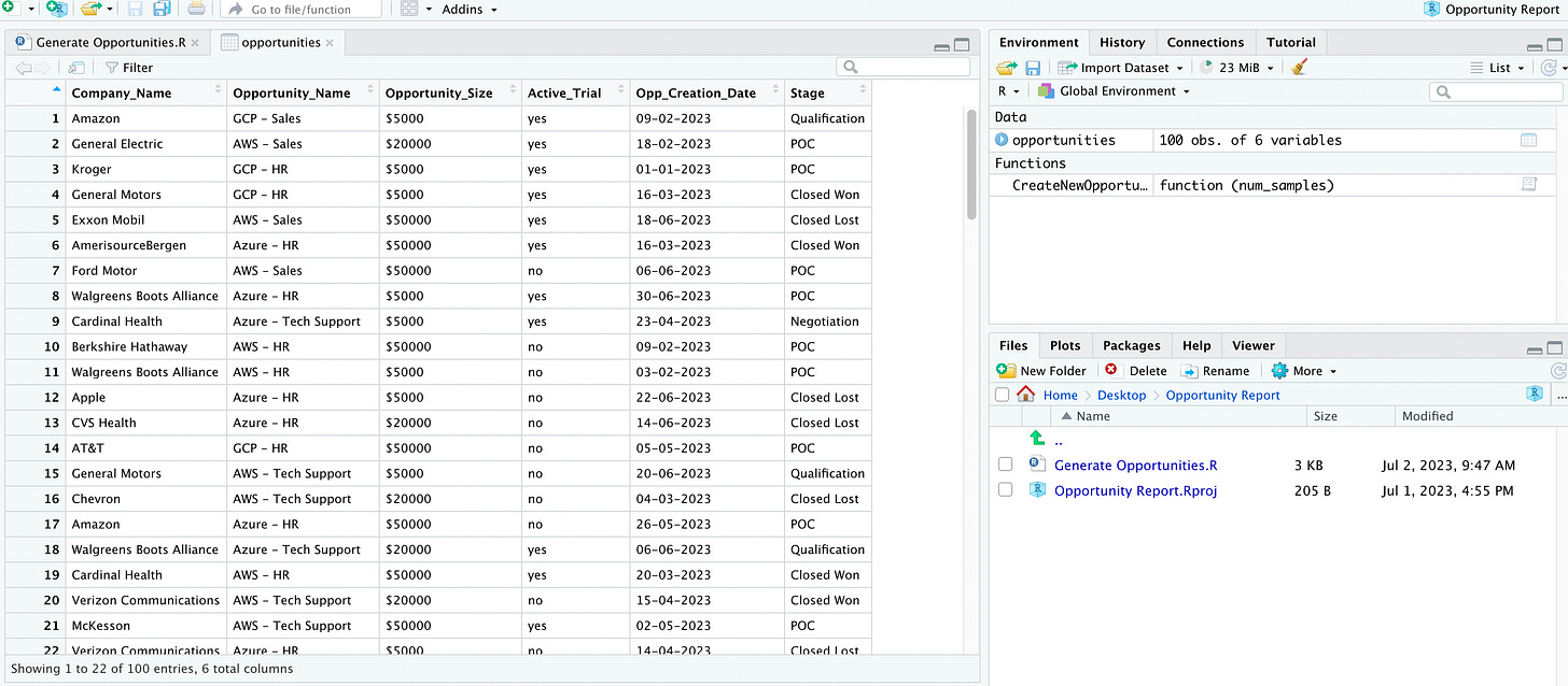 Debugging in RStudio