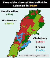 African.Mapper | A November 2020 poll in Lebanon performed by the American  Washington Institute for Near East Policy declared that support for  Hezbollah is... | Instagram