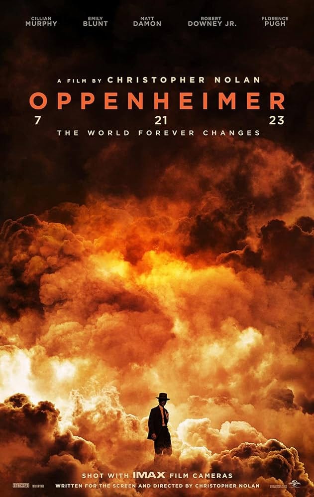 Amazon.com: Oppenheimer - 2023 Movie Poster 11x17, Unframed: Posters &  Prints
