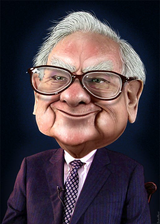 Warren Buffett - Caricature | Warren Edward Buffett, aka War… | Flickr