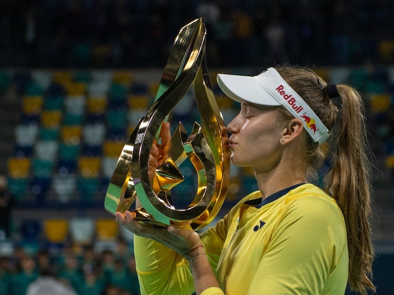 Elena Rybakina ganó, en Abu Dhabi, su segundo título del año
